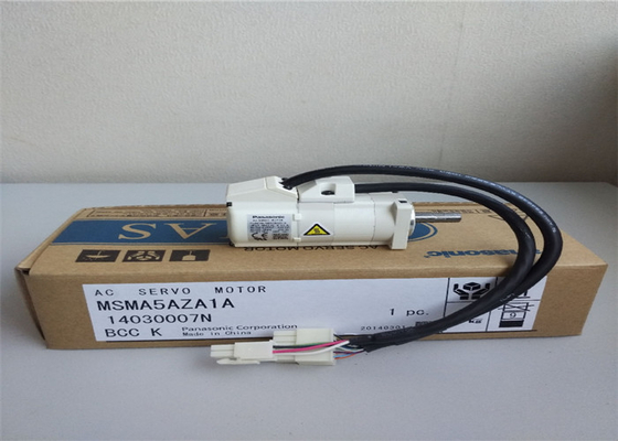 750W 200-230V MSMA5AZA1A Panasonic MSD Minas AC Servo Motor  2500p/r