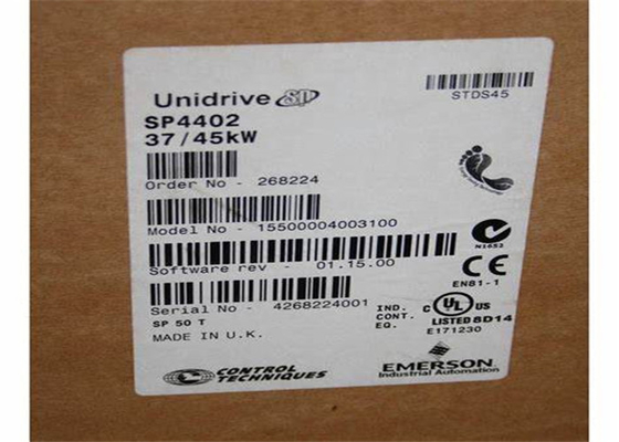 Nidecの制御技法のエマーソンUnidriveのサーボ ドライブSP4402 3Phase 380/480VAc