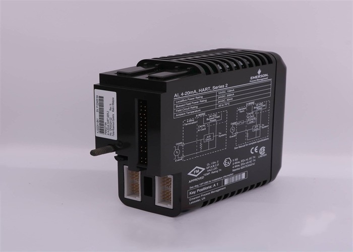 KJ3002X1-BA1 EMERSON 入力モジュール 8チャンネル 4-20 MA Hart バス電源 12 V