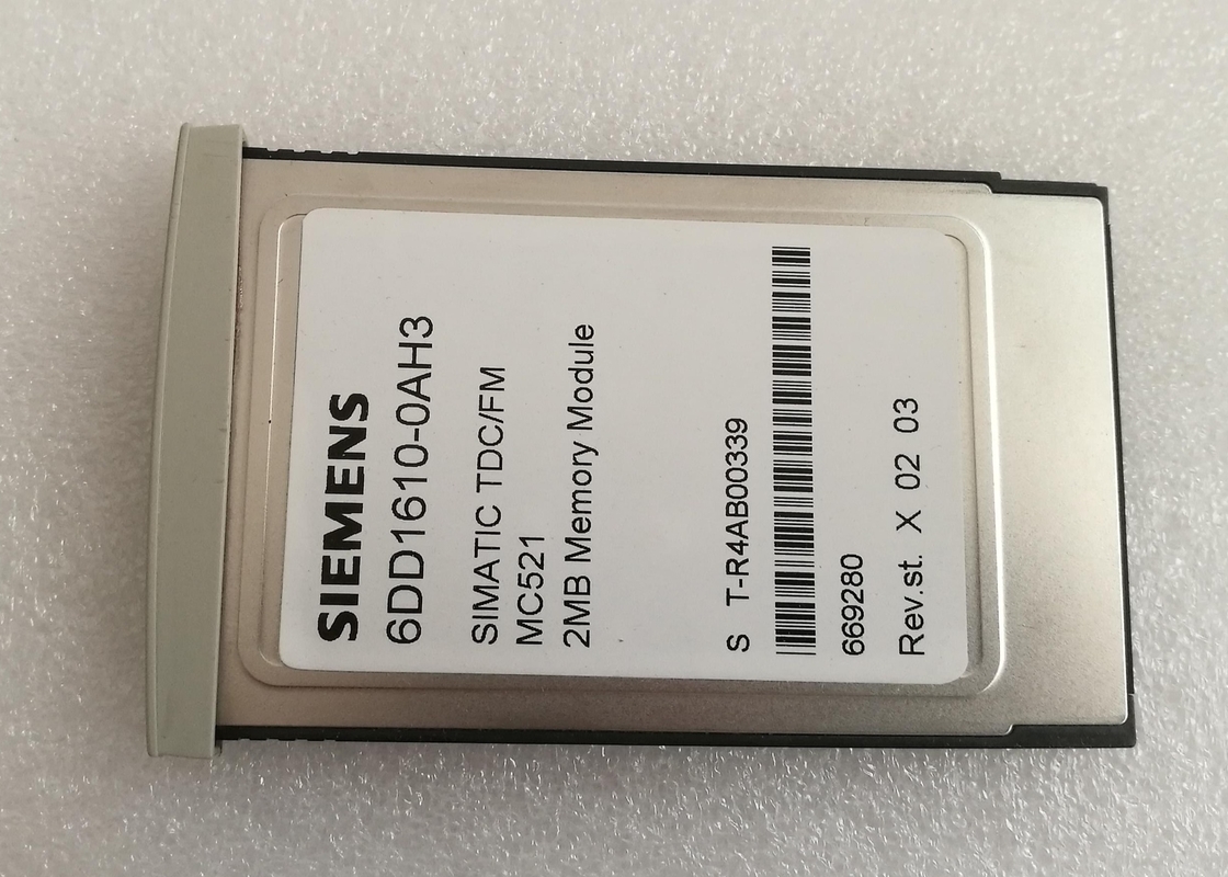 SIEMENS 6DD1610-0AH3 メモリカード 2MB Mc521 Df Cs Fa PLC サポート製品 IPC