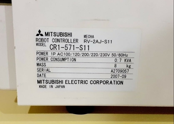 CR1-571-S11 Industrial Robot Controller ,0.7KVA, 50~60 HZ, 230V/AC max,  the weight have 8kg ,new of  Mitsubishi.