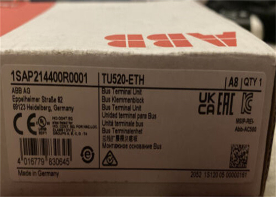 TU520-ETH 1SAP214400R0001 Programmable Logic Controller S500 Bus Terminal Unit Spring