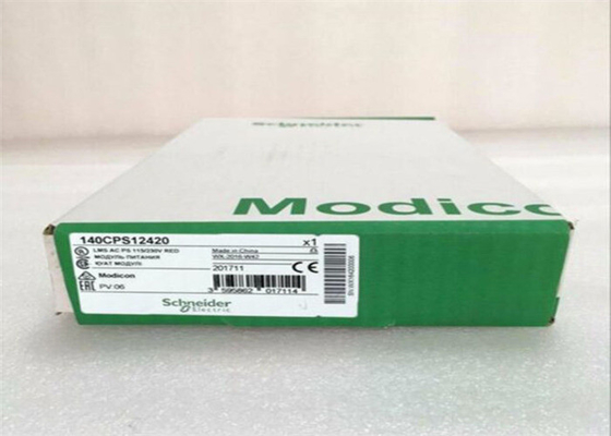 Schneider MODICON 140CPS12420 POWER SUPPLY MODULE 115/230V 11AMP