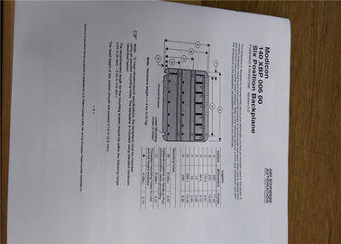 Backplane 6 Slot Redundant Power Supply Module , Redundancy Diode Module 140XBP00600