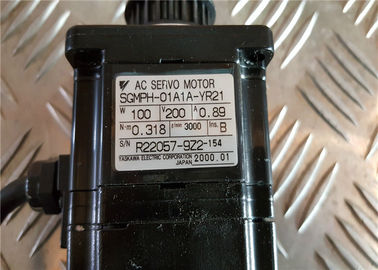 産業サーボ モーターYaskawa SGMPH-01A1A-YR21 ACサーボ モーター0.317N.m 3000RPM