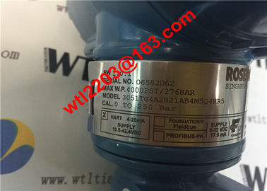 Rosemount 3051T In-Line Pressure Transmitter  3051TG4A2B21A   -14.7 to 4000PSI
