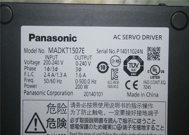 Panasonic AC Servo Motor 0.64NM Drive Position Control200W   MHMJ022G1U+MADKT1507E
