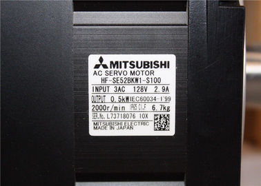 MITSUBISHI 0.5KW Medium inertia power Servo Motor HF-SE52BKW1-S100 NEW in stock