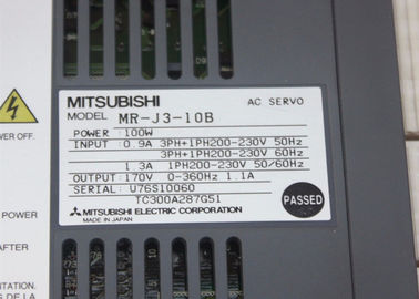 Mitsubishi Electric MELSERVO MR-J3 Series MR-J3-10B Industrial AC Servo Drive Amplifier 100W