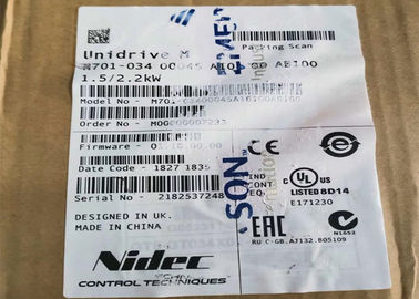 Nidec CONTROL TECHNIQUES AC INVERTER M701-03400045A 1.5/2.2KW Unidrive M Industrial Drive