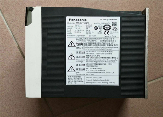 Panasonic Servo AC 200 ~ 240VAC Supply 50A 240 V MDDHT5540 Industrial Servo Drives