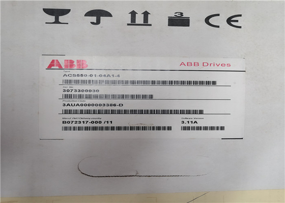 1.5HP 460V ABB ACS550 VFD, INVERTER, AC DRIVE ACS550-01-04A1-4 ABB