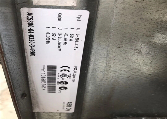 3段階250kW 440A ABBの新しく、使用される可変的な頻度コンバーターACS800-04-0320-3+P901