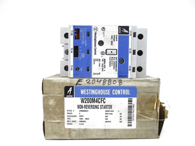 3-PHASE W200M4CFCの利点の始動機3-POLE NON-REVERSING NEMAのサイズ4 0