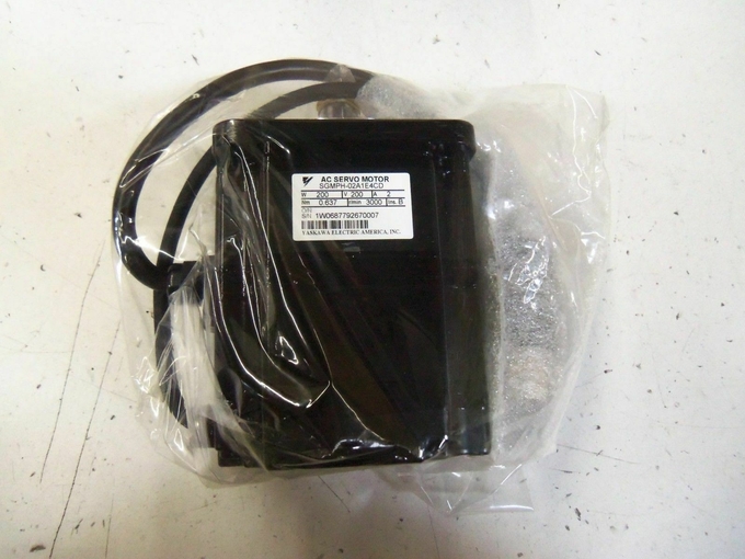 YASKAWA SGMPH-02A1E4CD SIGMA-IIの立方体は0.2 KW 230VACに16ビットの絶対SGMPHをまっすぐな主Vブレーキ24 HYPERT ACONNECTORタイプする 1